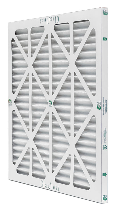 GlasFloss ZLP20201 - 20" x 20" x 1" Z-Line Pleated Air Filter, MERV 10