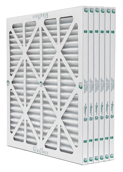 GlasFloss ZLP20201 - 20" x 20" x 1" Z-Line Pleated Air Filter, MERV 10