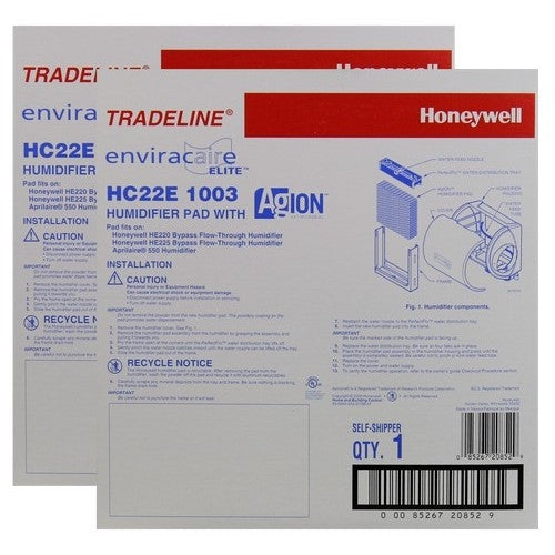 Honeywell HONEYWELLHC22E1003 Water Panel