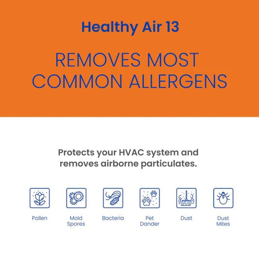 Aprilaire 313 - Healthy Home Air Filter For Aprilaire Whole-Home Air Purifiers, MERV 13, For Most Common Allergens