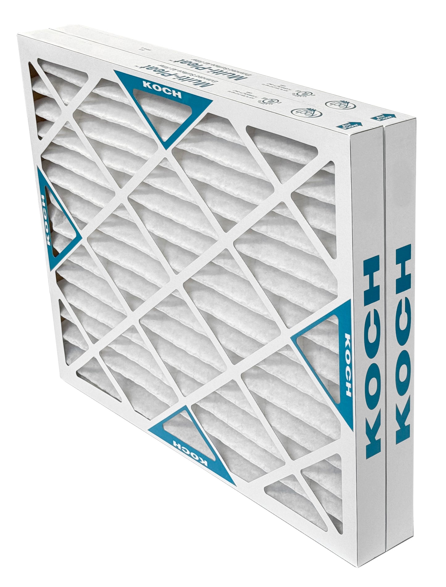 Koch 102-042-018 - 16" x 30" x 2" Pleated Air Filter, MERV 8