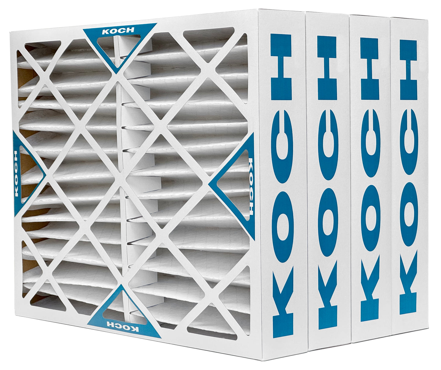 Koch 102-700-028 - 20" x 20" x 4" Pleated Air Filter, MERV 8