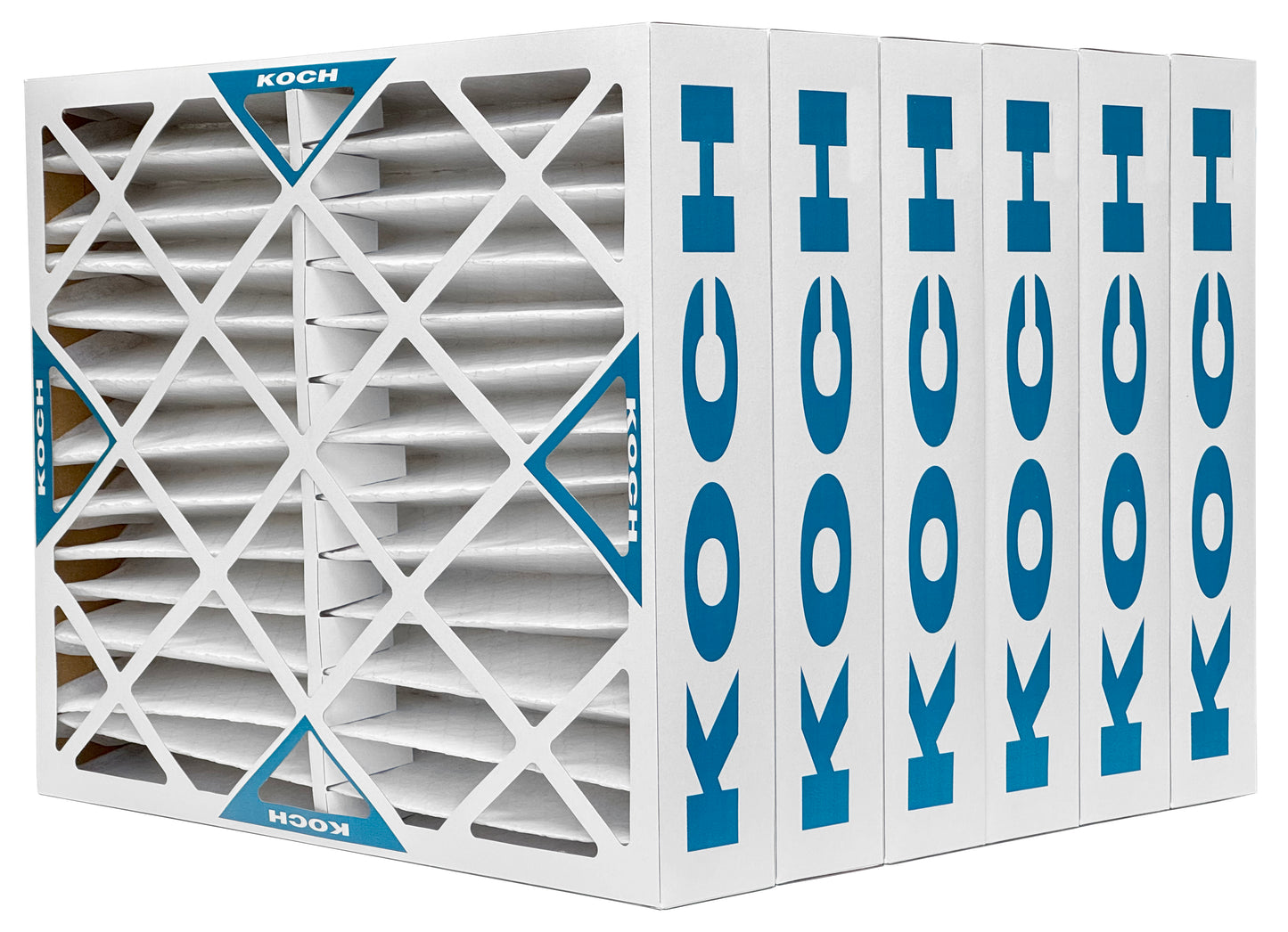 Koch 102-700-030 - 20" x 25" x 4" Pleated Air Filter, MERV 8