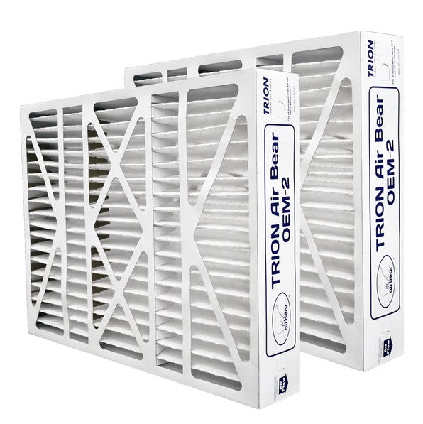 TRION 272649-13-202 OEM-2 Air Filter 20x25x4 (2-Pack, MERV 13) Replacement Filter for Honeywell FC100A1037 / FC200E1037, Actual Size 19.83” x 24.75” x 4.375”