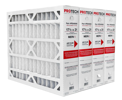 Rheem PD540040 - 17.5" x 21" x 5" Exact-Fit Filter for Air Cleaner AXHF-E17AM, MERV 8
