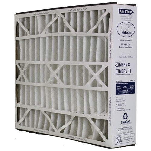 Trion Air Bear 255649-102 - Pleated Air Filter 20"x25"x5" MERV 8