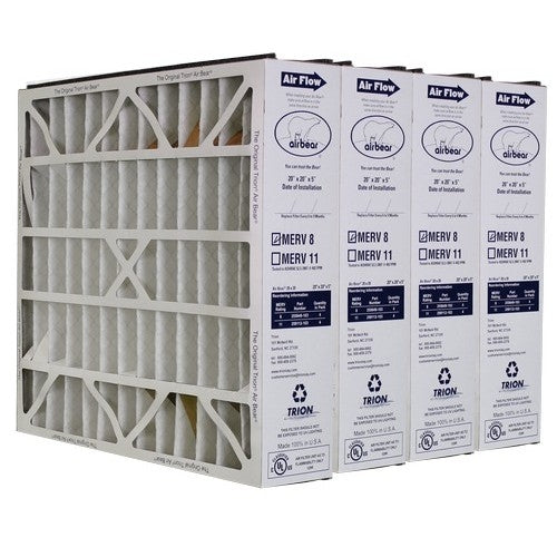 Trion Air Bear 255649-103 - Pleated Air Filter 20"x20"x5" MERV 8