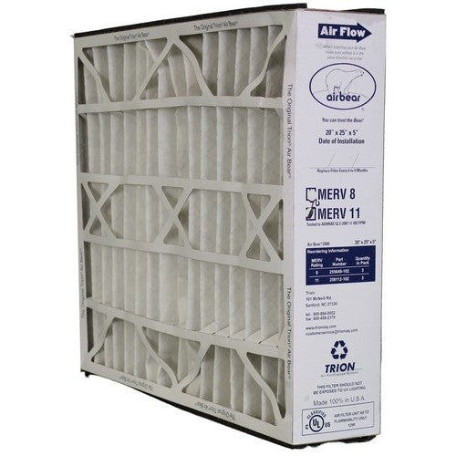 Trion Air Bear 259112-102 - Pleated Air Filter 20"x25"x5" MERV 11