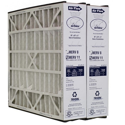 Trion Air Bear 259112-103 - Pleated Air Filter 20"x20"x5" MERV 11