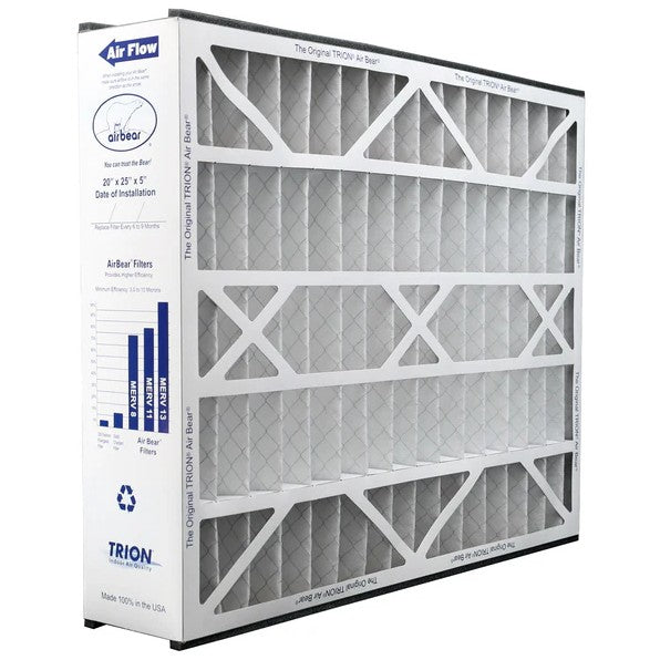 Trion Air Bear 255649-102 - Pleated Air Filter 20"x25"x5" MERV 8