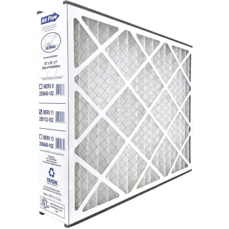 Trion Air Bear 259112-102 - Pleated Air Filter 20"x25"x5" MERV 11