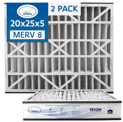 Trion Air Bear 255649-102 - Pleated Air Filter 20"x25"x5" MERV 8