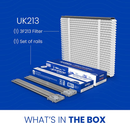 AprilAire UK213 (Replaces 213) MERV 13 TriPure Filter with Upgrade Rails