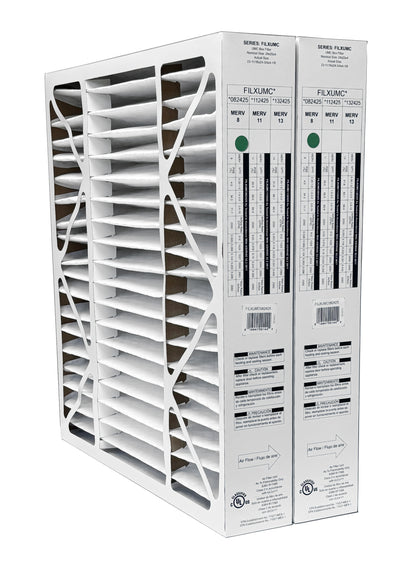 Carrier & Bryant FILXUMC082425 - 24" x 25" x 4" Pleated Air Filter, MERV 8 replaces old part # FILXXCAR0024