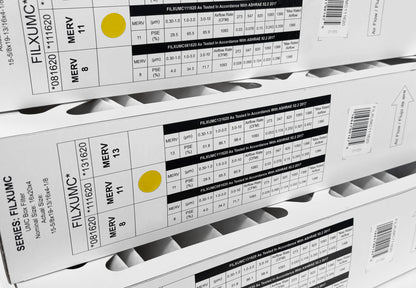 Carrier & Bryant FILXUMC111620 - 16" x 20" x 4" Pleated Air Filter, MERV 11 replaces old part # FILXXFNC0117