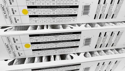 Carrier & Bryant FILXUMC112425 - 24" x 25" x 4" Pleated Air Filter, MERV 11 replaces old part # FILXXCAR0124