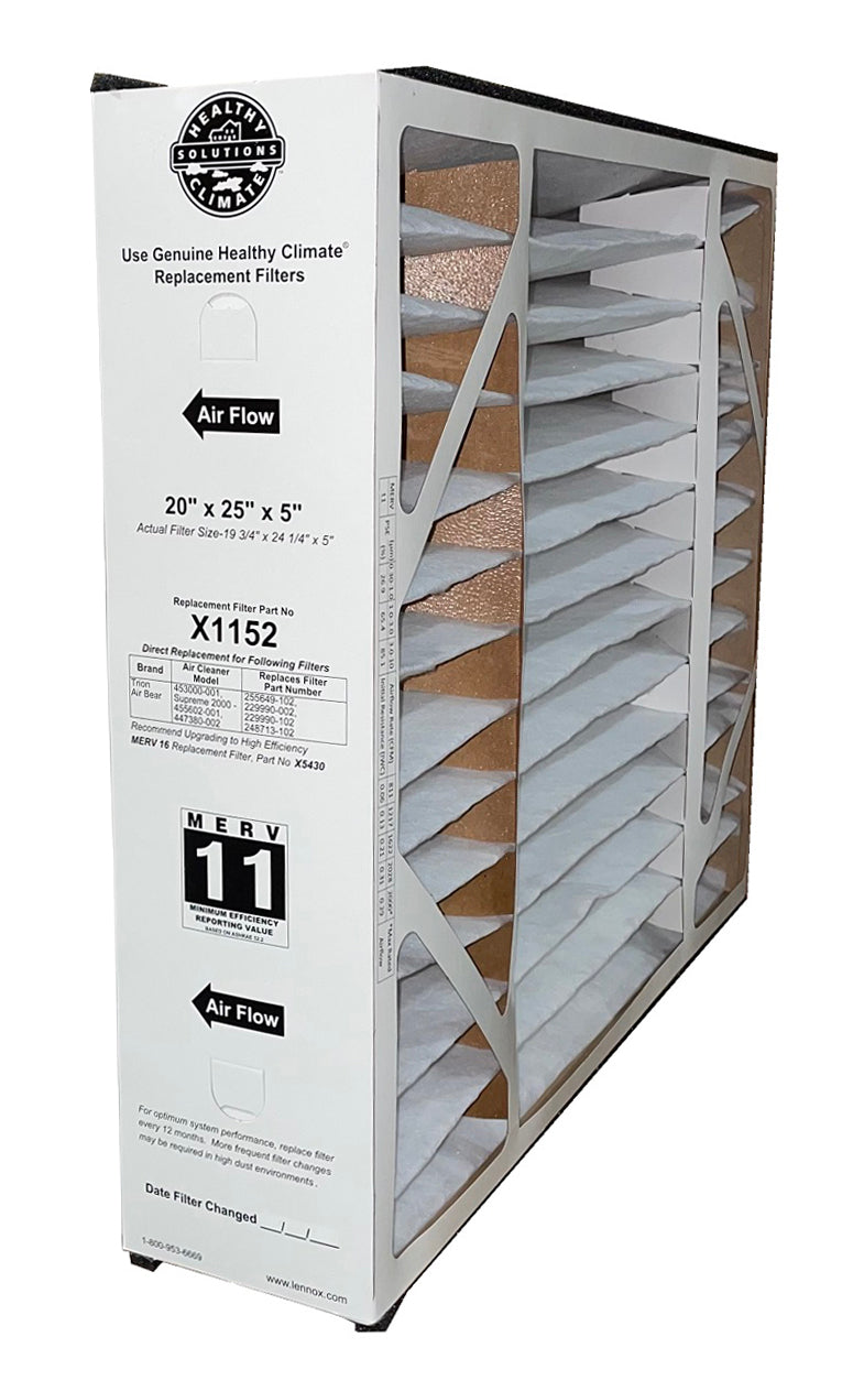 Lennox X1152 - MF1-20 20" x 25" x 5" Furnace Filter
