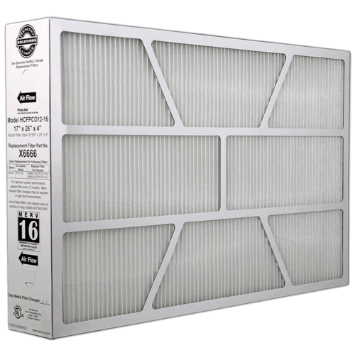 Lennox X6666 - PureAir PCO-12C MERV 16 Replacement Filter 17" x 26" x 4"