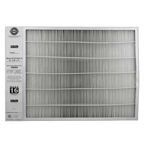 Lennox X6669 - PureAir PCO-20C MERV 16 Replacement Filter 21" x 26" x 4"