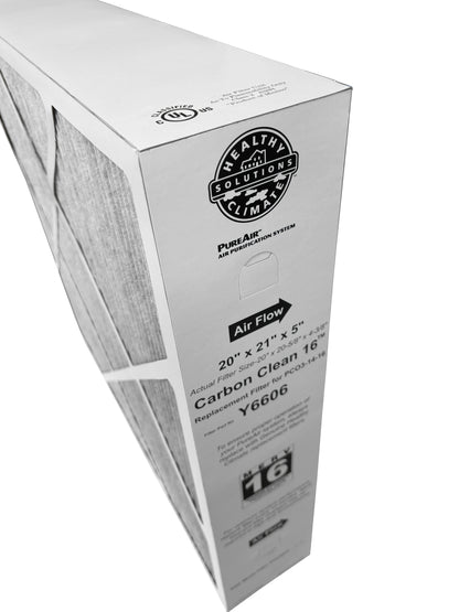 Lennox Y6606 - PureAir PCO3-14-16 MERV 16 Filter- 20" x 21" x 5"