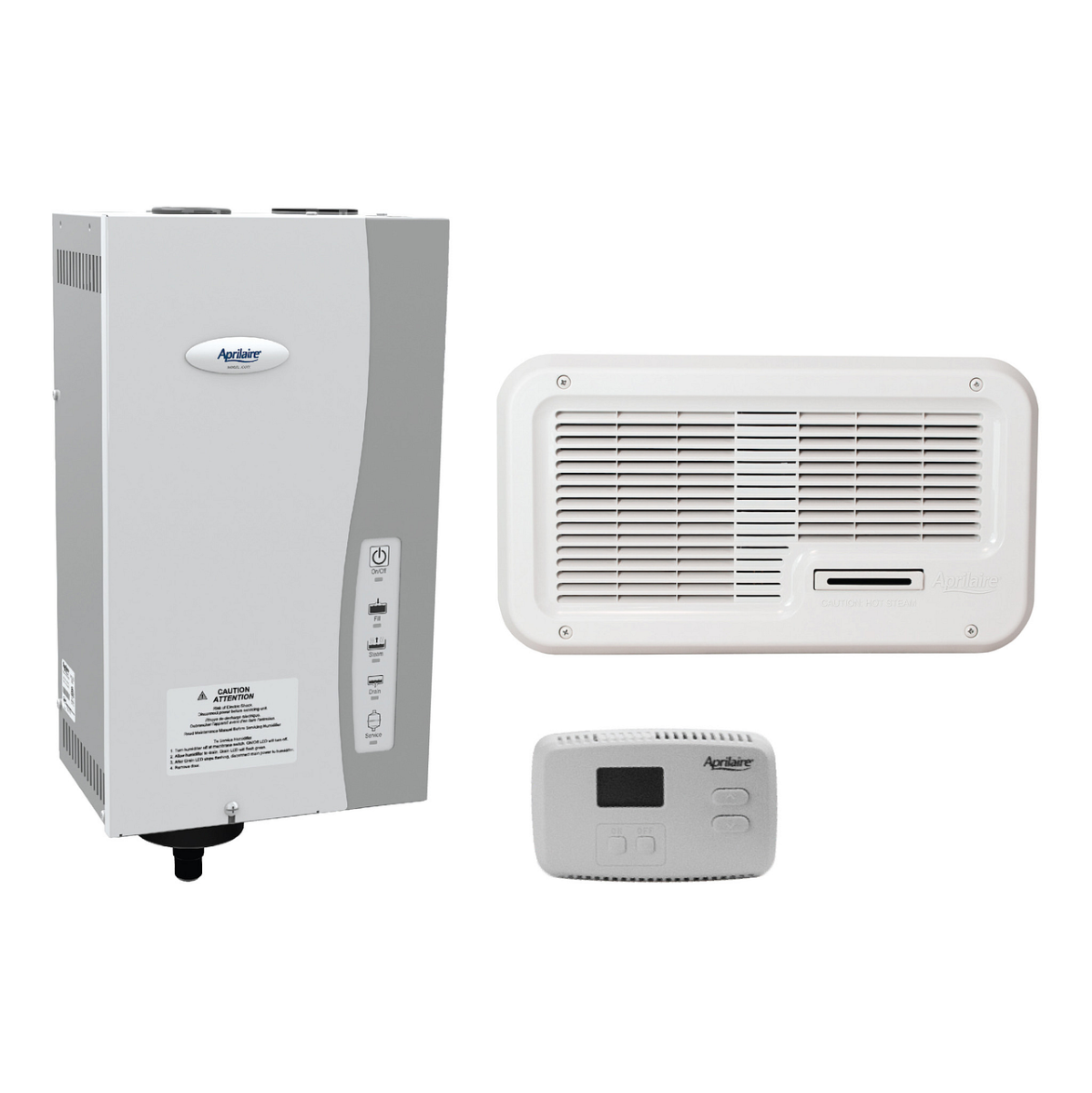 Aprilaire Steam Humidifier 865 | Ductless Steam Humidifier Package ...
