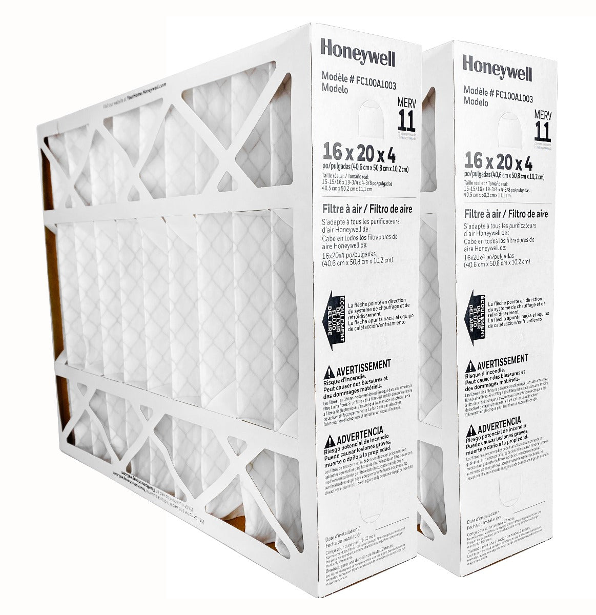 Honeywell HONEYWELLFC100A1003-2 Furnace Filter