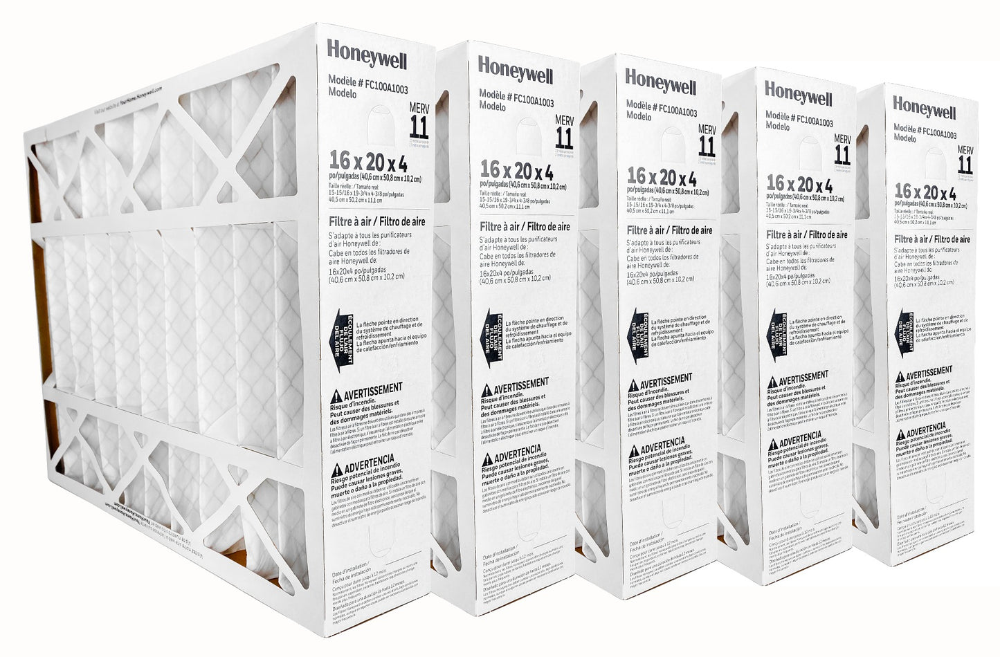 Honeywell HONEYWELLFC100A1003-5 Furnace Filter