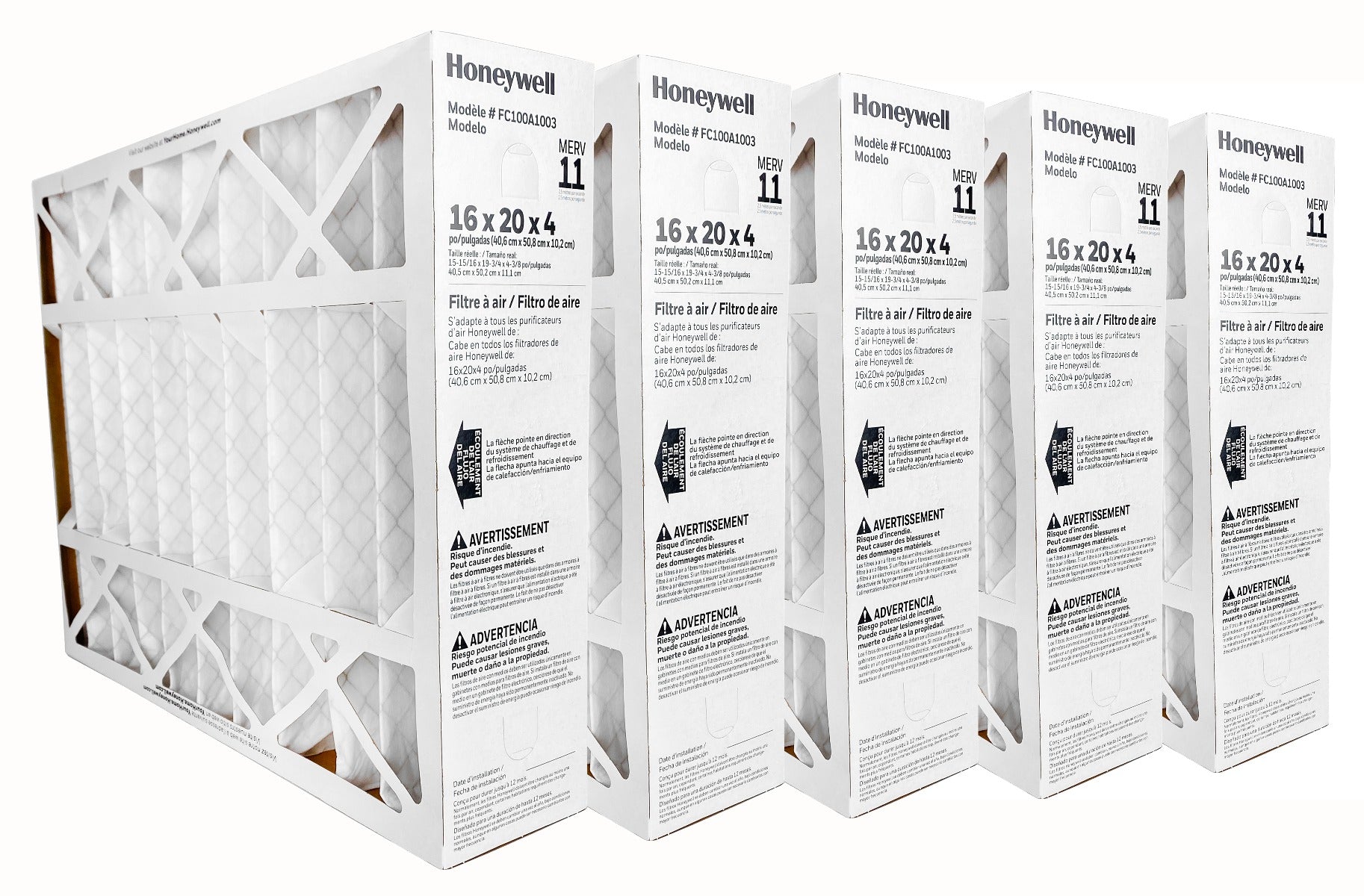 Honeywell HONEYWELLFC100A1003-5 Furnace Filter