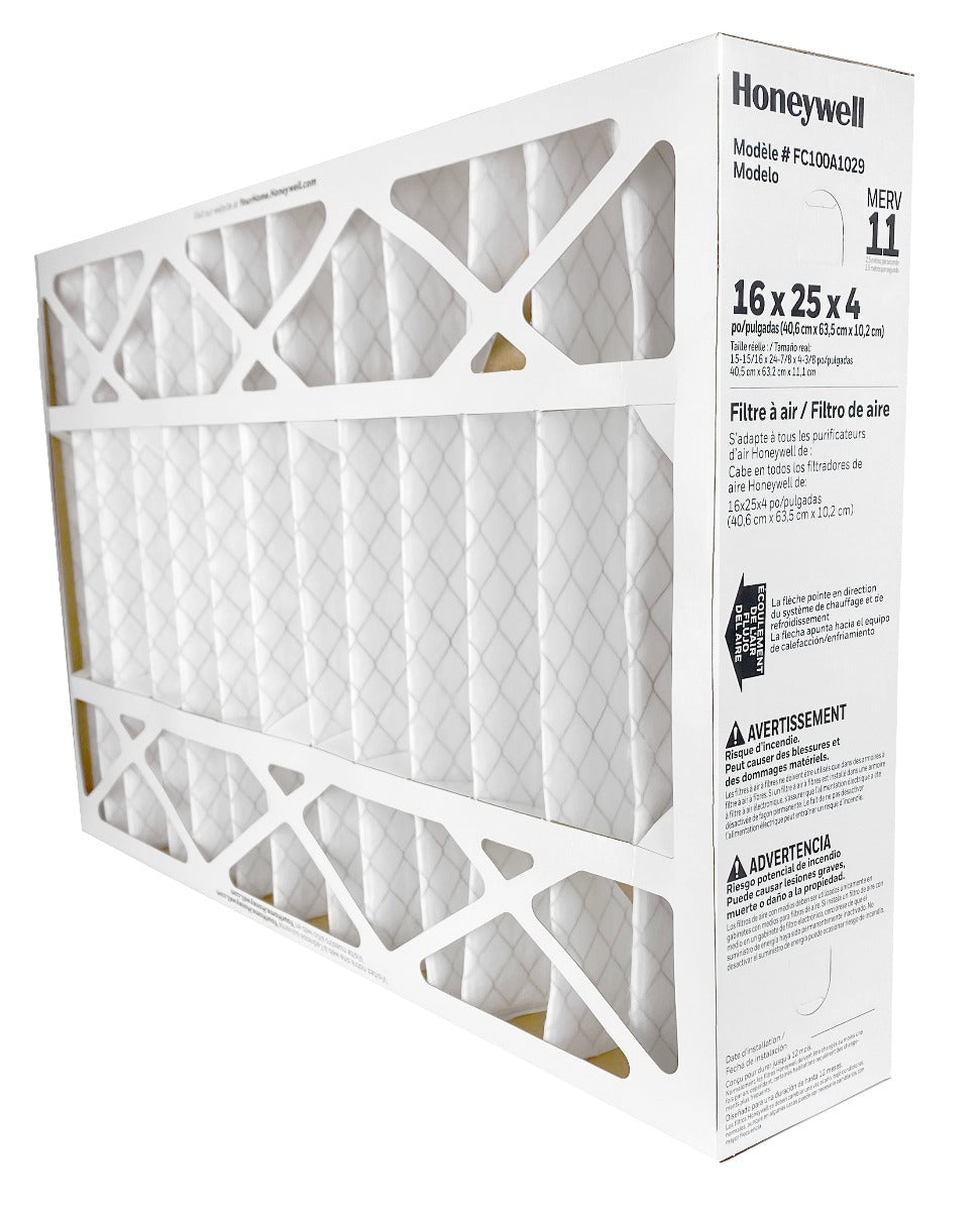 Honeywell FC100A1029 Pleated Air Filter - Single Pack