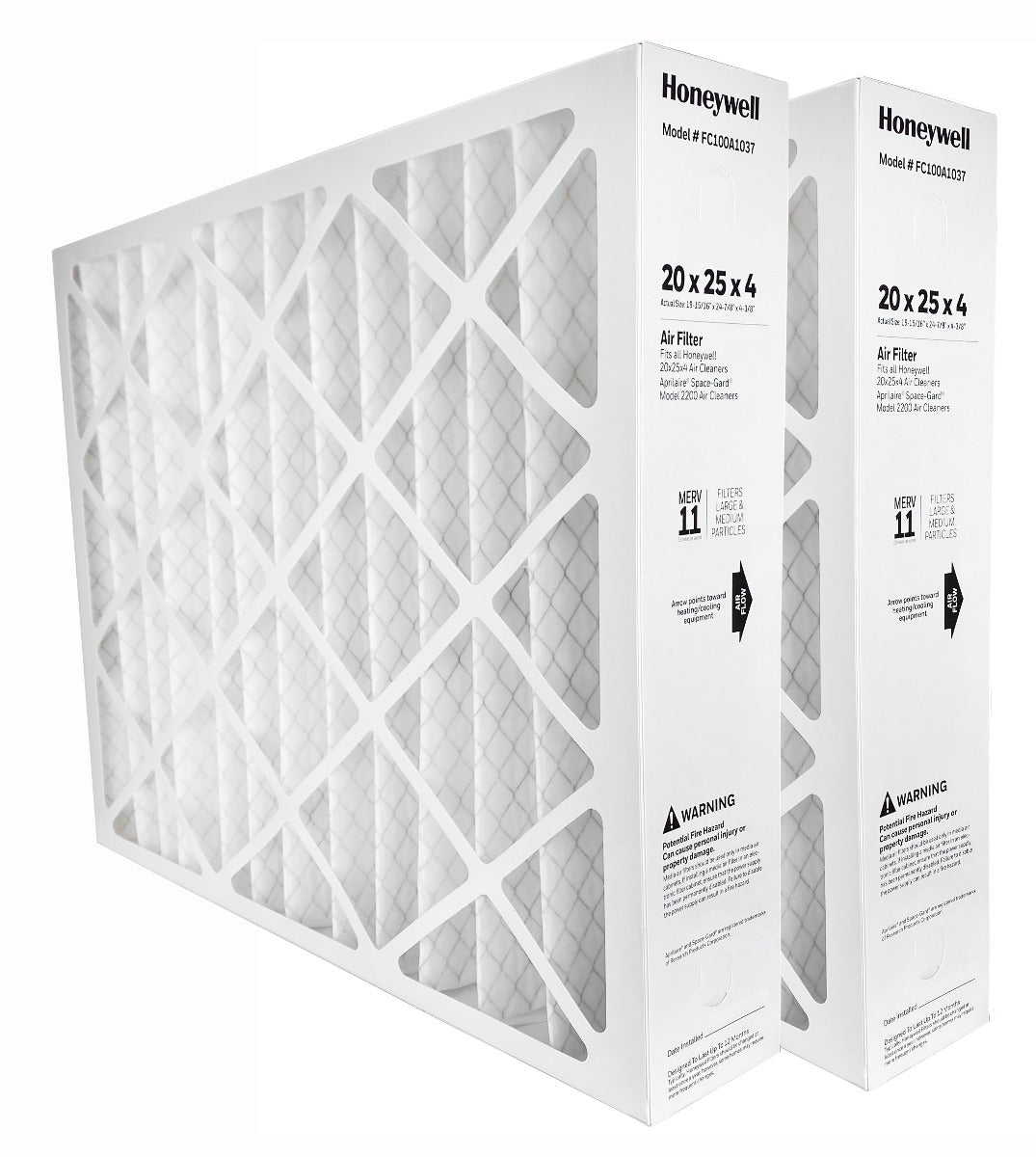 Honeywell HONEYWELLFC100A1037-2 Furnace Filter