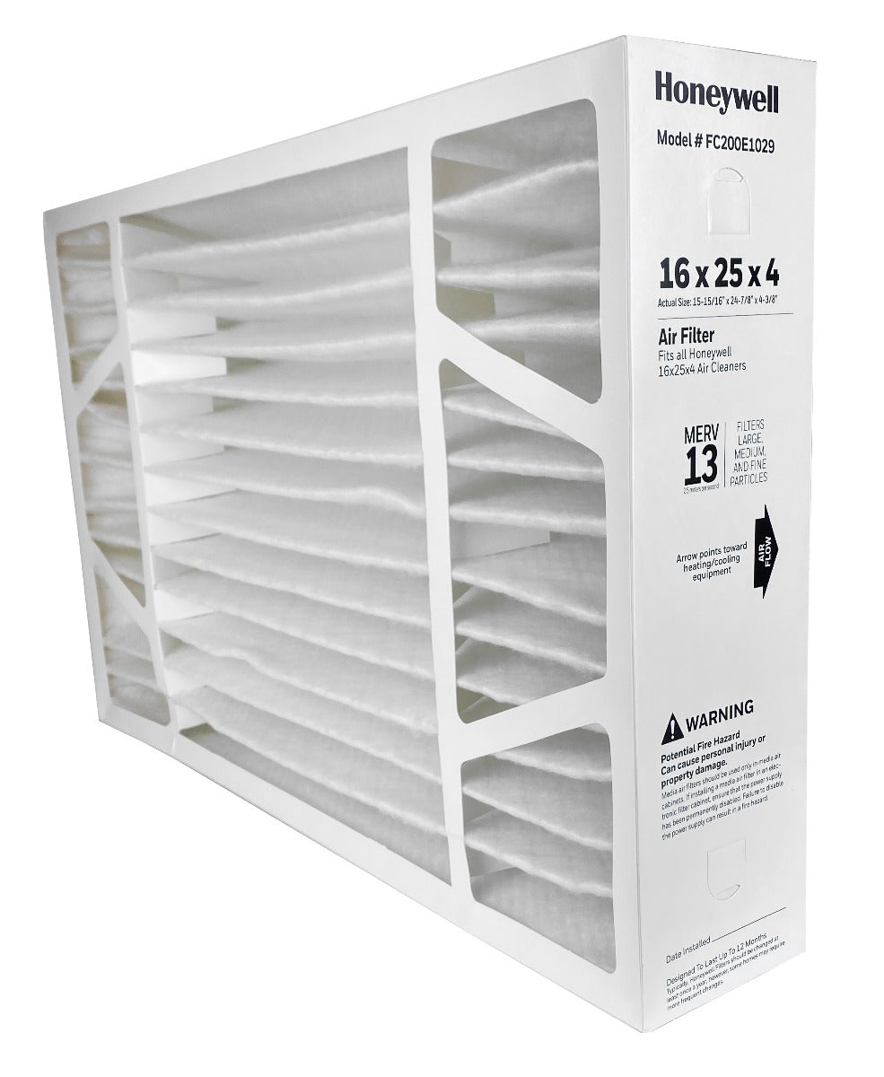 Honeywell FC200E1029 - Pleated Air Filter 16" x 25" x 4" MERV 13