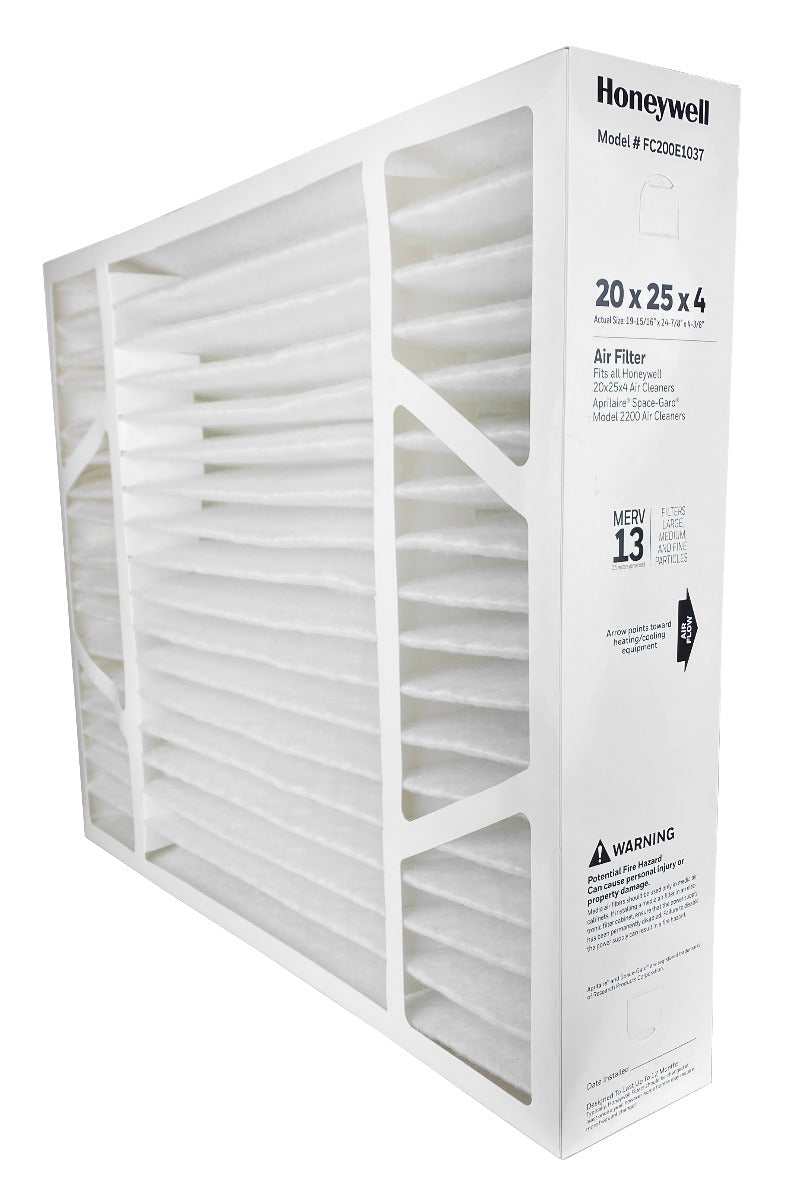 Honeywell FC200E1037 - Pleated Air Filter 20" x 25" x 4" MERV 13