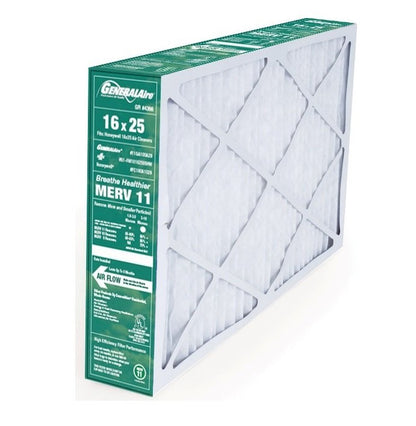 GeneralAire 11-GA100A29 - 16" x 25" x 4" Replacement Filter for Honeywell FC100A1029, MERV 11