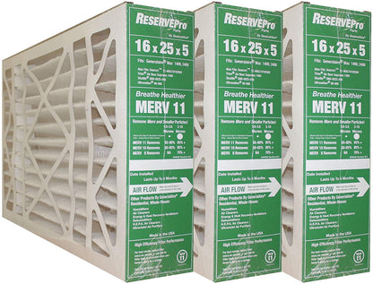 GeneralAire 6FM1625 - 16" x 25" x 5 " Filter Media for MAC 1400 and MAC 2400, MERV 11