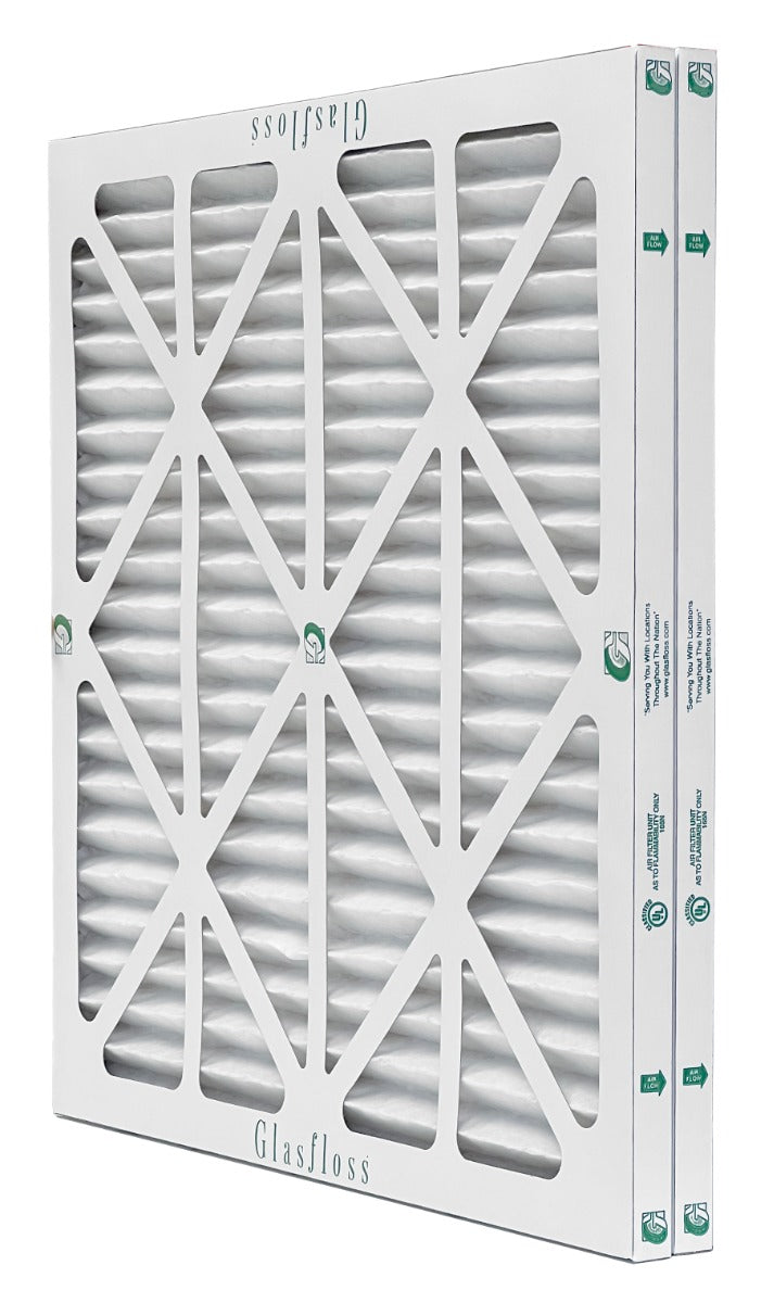 Glasfloss ZLP16251 - 16" x 25" x 1" Z-Line Pleated Air Filter, MERV 10