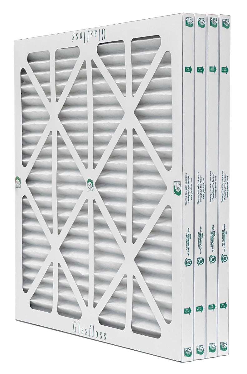 Glasfloss ZLP20251 - 20" x 25" x 1" Z-Line Pleated Air Filter, MERV 10