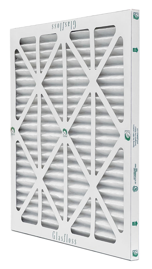 Glasfloss ZLP20251 - 20" x 25" x 1" Z-Line Pleated Air Filter, MERV 10