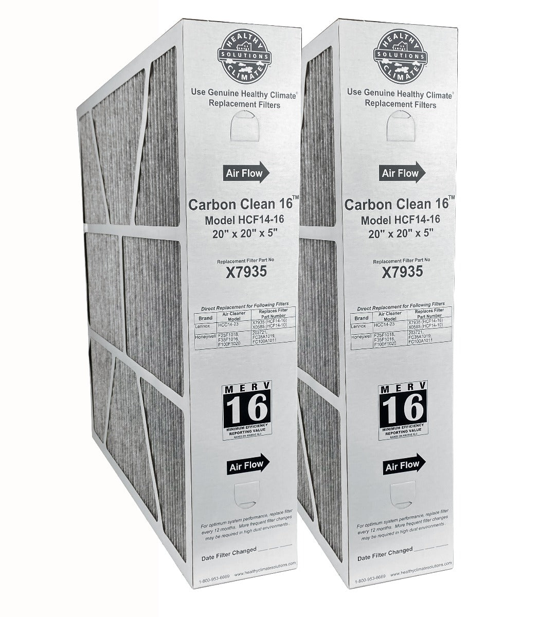 Lennox X7935 - Healthy Climate HCF14-16 MERV 16 Replacement Filter
